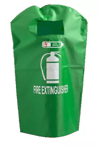 Maxfire protective Cover for Li-ION Fire Extinguisher (Green) 6/9 kg