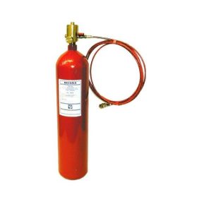   Hasiaci systém BAVARIA FireDeTec - 2 kg CO2 plynový hasiaci prístroj, 8 metrov hadica
