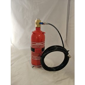   Hasiaci systém BAVARIA FireDeTec - 2 litre s nemrznúcou penou ANTI-FREEZE, 8 metrov hadica