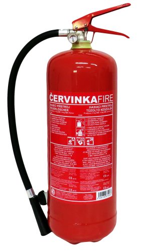 Powder fire extinguisher  6 kg ABC 34A 183B C