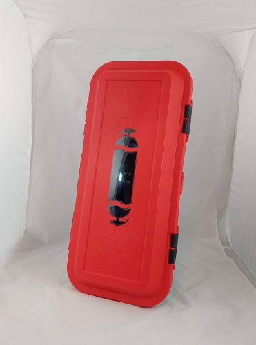 Boxes for fire extinguishers BAWER XL 12 kg red