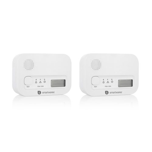 Smartwares DUO PACK 2 x FGA-13041 - Detektor oxidu uhoľnatého, (10-ročná životnosť)