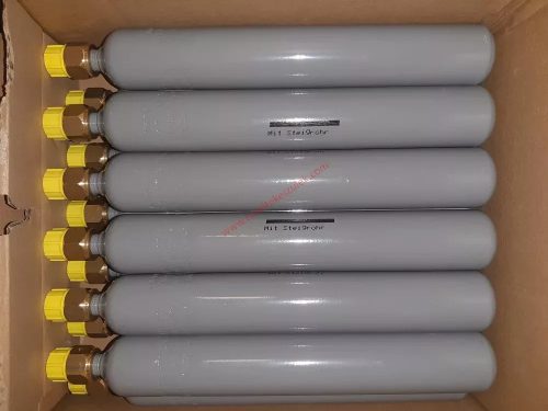 CO2 opakovane použiteľná fľaša M18x1,5 bez stúpačky 125g 