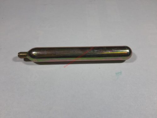 CO2-Einwegflasche 1/2" UNF ohne Steigrohr  20g