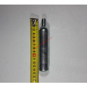 Fľaša s hnacím plynom CO2 1/2" UNF 38 g