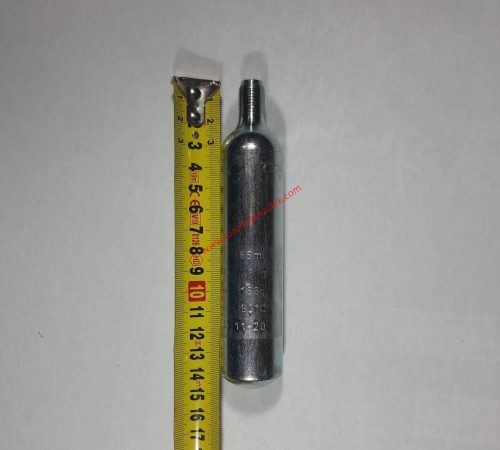 Fľaša s hnacím plynom CO2 1/2" UNF 38 g