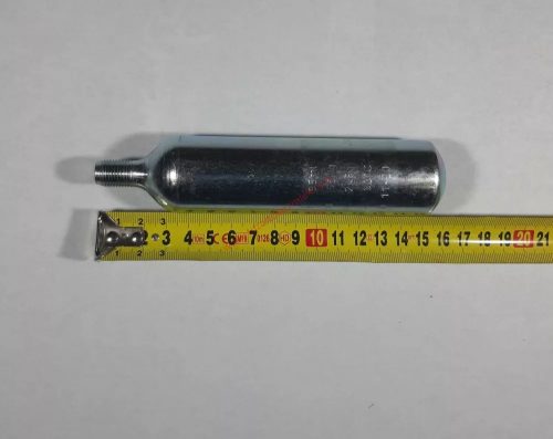 CO2 Druckgasflaschen für RWA-Anlagen 1/2" UNF ohne Steigrohr  55g