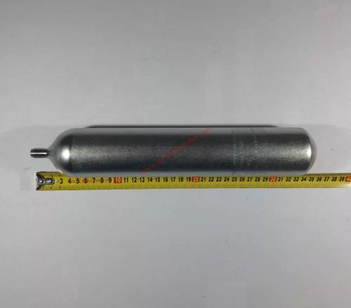 Fľaša CO2 1/2 UNF bez stúpačky 500g 
