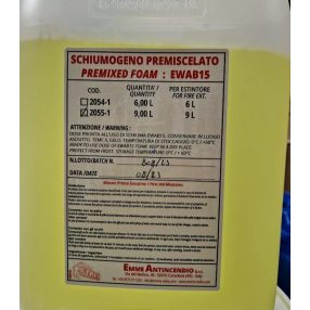 EWAB15 (2 % SC-6 + 10 % Inilam AX + 88 % water) PREMIX