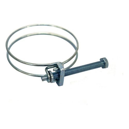 Dvojitá drôtená svorka pre saciu hadicu 80 mm - 3 palce