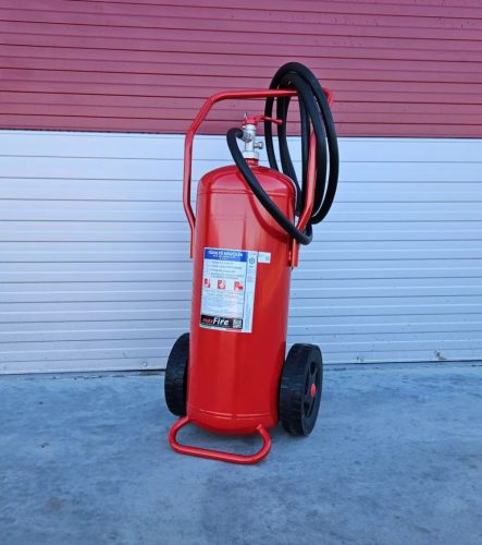 MAXFIRE UNI 50kg ABC práškový hasiaci prístroj, A IIIB C