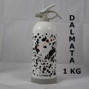   MAXFIRE DALMATA 1 kg ABC Powder Fire Extinguisher 5A 34B C ,with holder