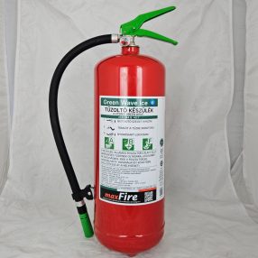   MAXFIRE Green Ice 6-litrový penový hasiaci prístroj ABF 21A 144B 40F, nemrznúca zmes, vonkajší
