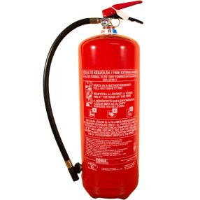   MOBIAK 12 kg práškový hasiaci prístroj ABC, práškový hasiaci prístroj 55A 233B C
