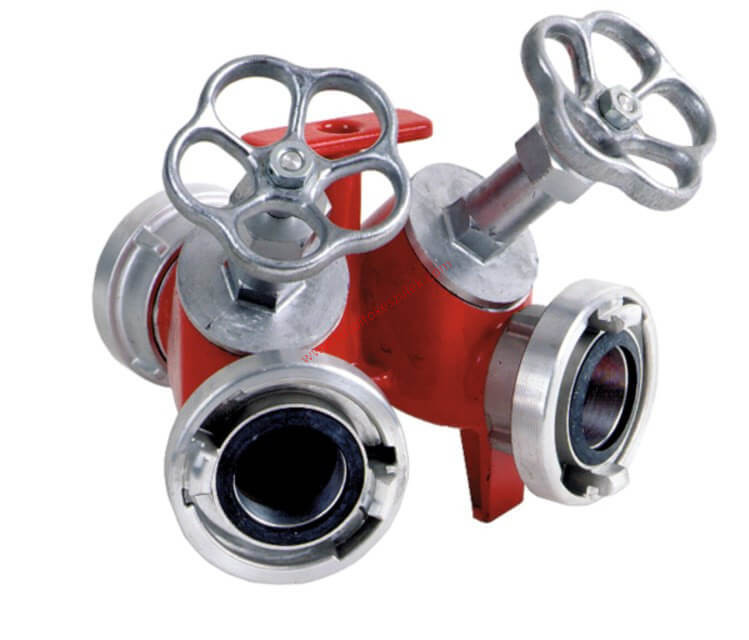 Rozdeľovač s vretenovými ventilmi veľkosti CDD pre hasičov a