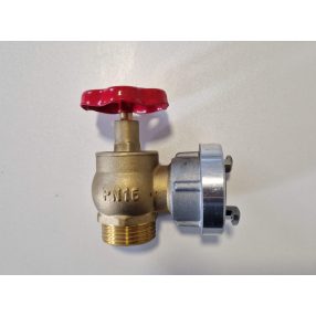 Hose connection valves D25 1 inch copper