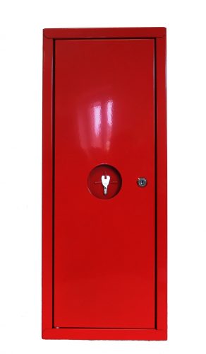 Metal box for fire extinguisher 6 kg key central