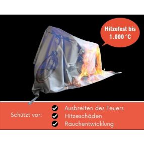 VLITEX eBike - Pedelec M Electric fire blanket 2x0.85 m