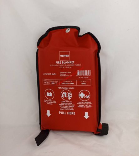 Protipožiarna deka VLITEX PREMIUM 150x150 cm (Li-ION)