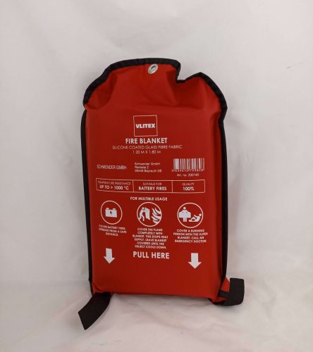 VLITEX Feuerlöschdecke Premium M Elektric 150x180 cm - LITHIUM EDITION